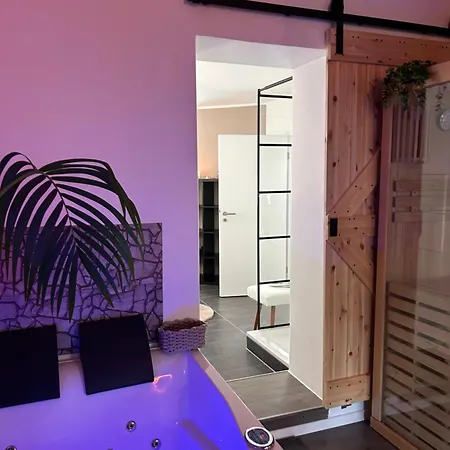 Wellness Suite Mit Whirlpool Und Sauna Ahlen Exterior foto