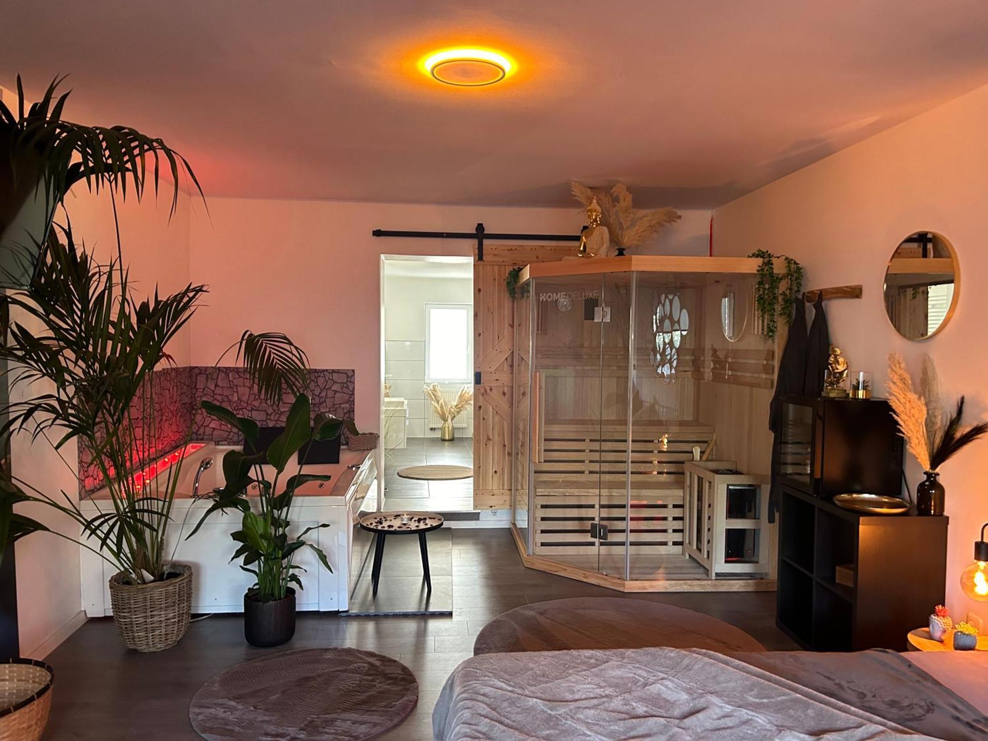 Wellness Mit Whirlpool Und Sauna Homestay